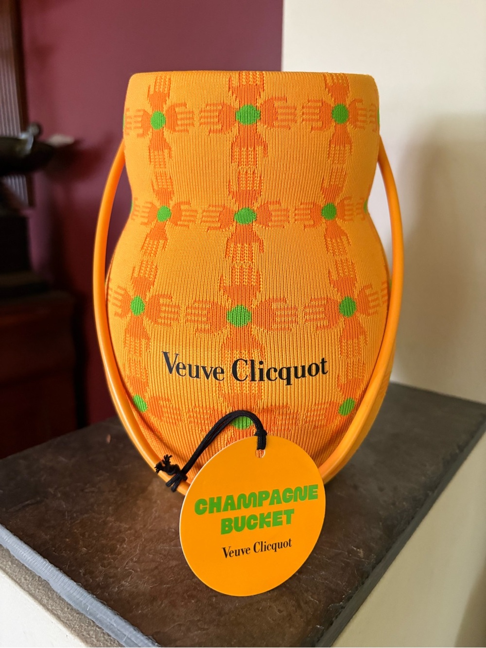 Veuve Clicquot Orange Champagne Bucket Cooler